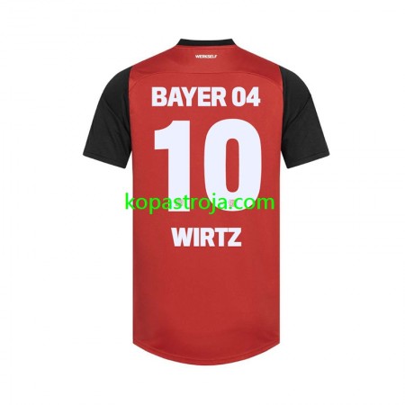 Billiga Fotbollströjor Bayer 04 Leverkusen Florian Wirtz 10 Hemma tröja 2024/25 Kortärmad